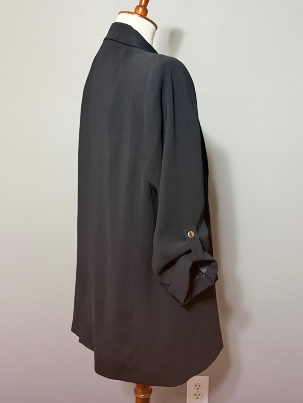 NWOT Zara Classic Black Women's Blazer Jacket - XL - Picture 4 of 8
